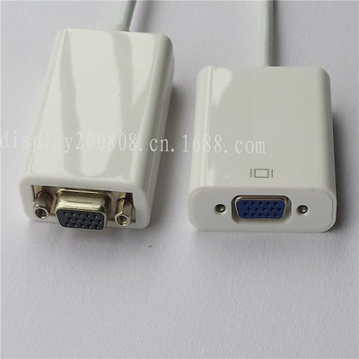 【蘋果MINI DISPLAY M TO VGA視頻轉(zhuǎn)接線/ VGA線批發(fā)】價格,廠家,圖片,數(shù)據(jù)線、接口連接線,東莞市九諾電子-